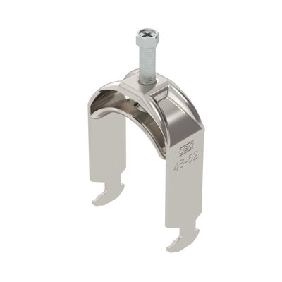 Abraçadeira BBS 2056 46-52mm Aço inoxidável A4 1.4571 brilhante, pós-tratamento