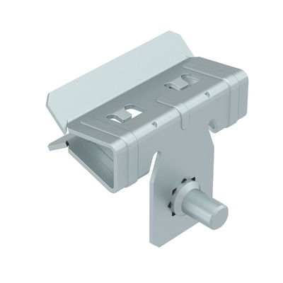Clip de suspensão com perno roscado M6x9mm 1,5-4mm Aço Lamela de zinco