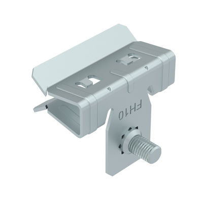 Clip de suspensão com perno roscado M6x9mm 4-10mm Aço Lamela de zinco