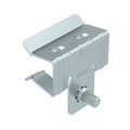 Beam clamp with threaded bolt M6x9 mm 15-20mm Aço Lamela de zinco zinco