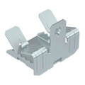 Clip de suspensão com perno roscado M6x9mm 7-13mm Aço Lamela de zinco zinco