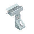 Clip de suspensão com olhal roscado M10 4-10mm Aço Lamela de zinco zinco