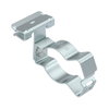 Beam clamp with pipe clamp 20-25 mm 1,5-4mm Aço Lamela de zinco zinco
