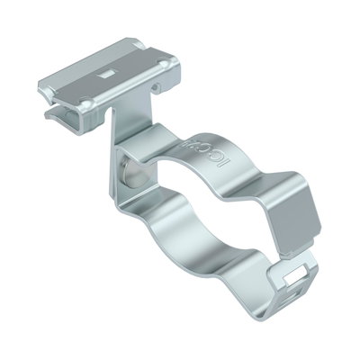 Beam clamp with pipe clamp 20-25 mm 1,5-4mm Aço Lamela de zinco zinco