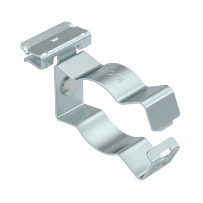 Clip de suspensão com admissão de tubo 30-32mm 1,5-4mm Aço Lamela de zinco zinco