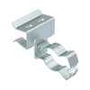Clip de suspensão com admissão de tubo 20-25mm 15-20mm Aço Lamela de zinco zinco