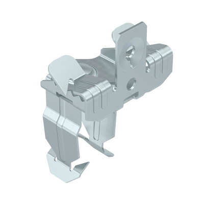 Clip de suspensão com admissão de tubo 25mm 3-7mm Aço Lamela de zinco zinco