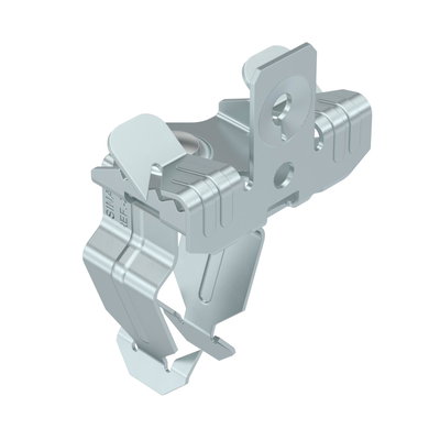 Clip de suspensão com admissão de tubo 32mm 3-7mm Aço Lamela de zinco zinco