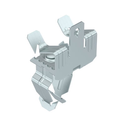 Clip de suspensão com admissão de tubo 32mm 14-20mm Aço Lamela de zinco zinco