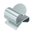 Clip de suspensão para cabo 8-9mm 1-4mm Aço Lamela de zinco zinco