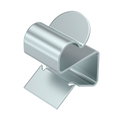 Clip de suspensão para cabo 8-9mm 7,5-12mm Aço Lamela de zinco zinco