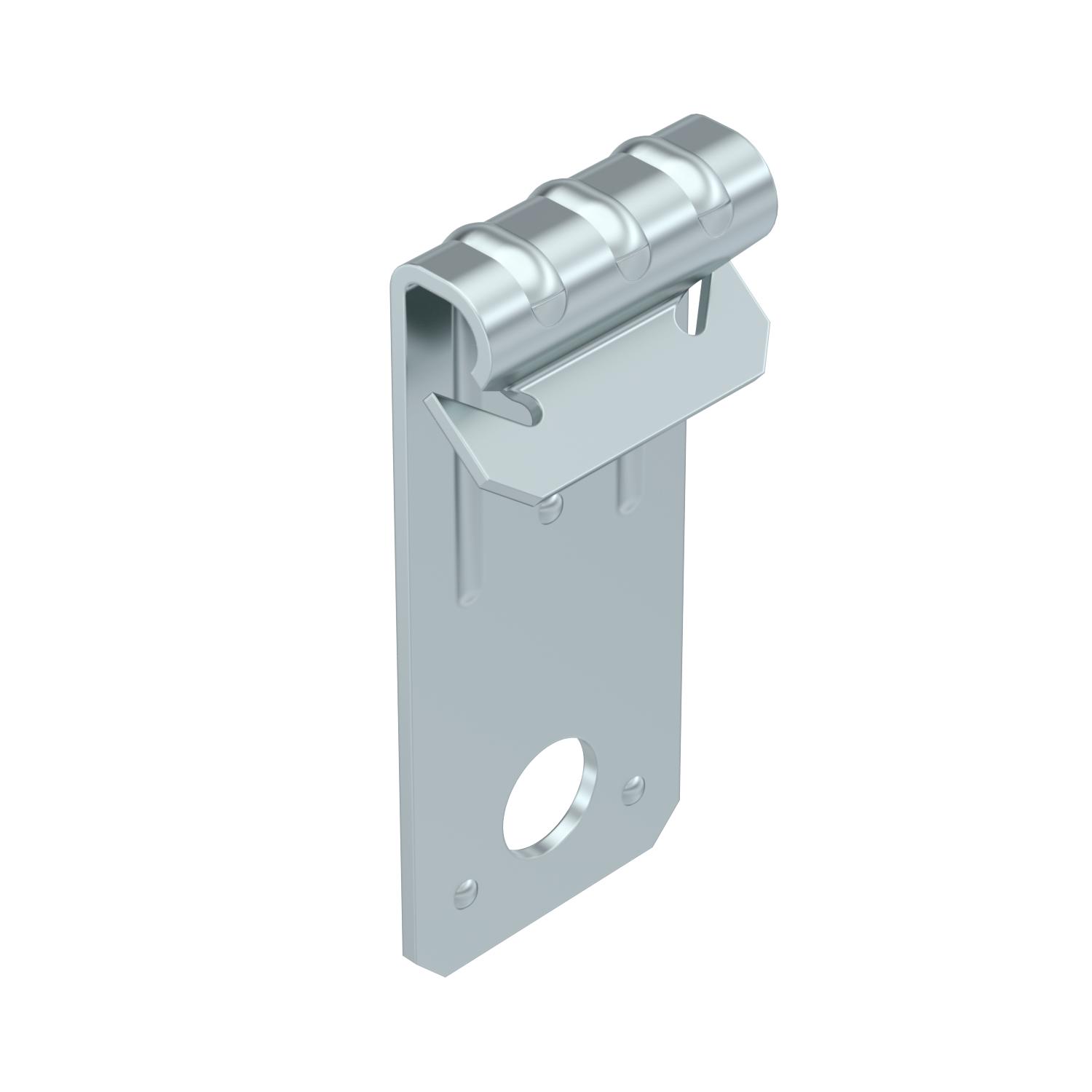 Clip de suspensão 1,5-5mm Aço Lamela de zinco zinco