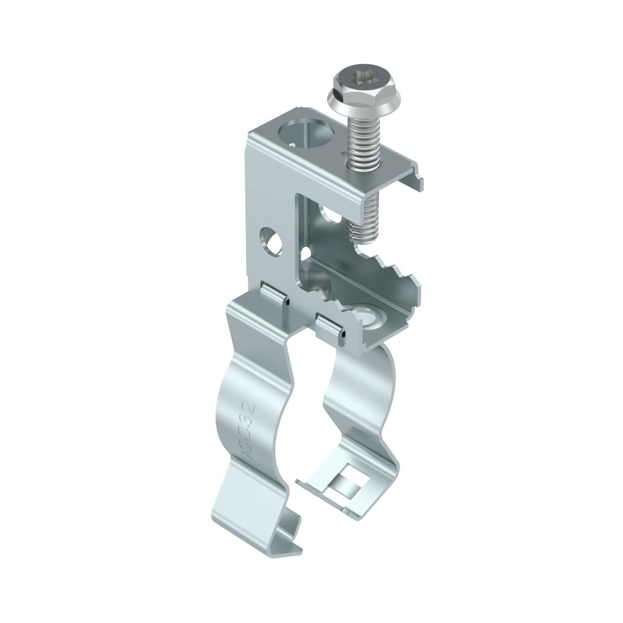 Clip de suspensão com admissão de tubo 30-32mm 2-13mm Aço Lamela de zinco zinco