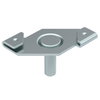 Ceiling profile clamp with threaded bolt M6x16mm Aço Lamela de zinco zinco