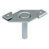 Ceiling profile clamp with threaded bolt M6x25mm Aço Lamela de zinco zinco