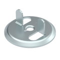 Locknut for ceiling profile clamp M6 Aço Lamela de zinco zinco
