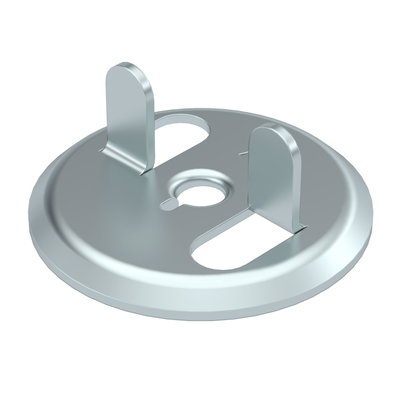 Locknut for ceiling profile clamp M6 Aço Lamela de zinco zinco