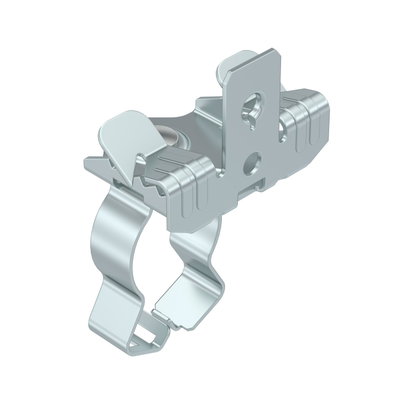 Clip de suspensão com admissão de tubo 20-25mm 3-7mm Aço Lamela de zinco zinco