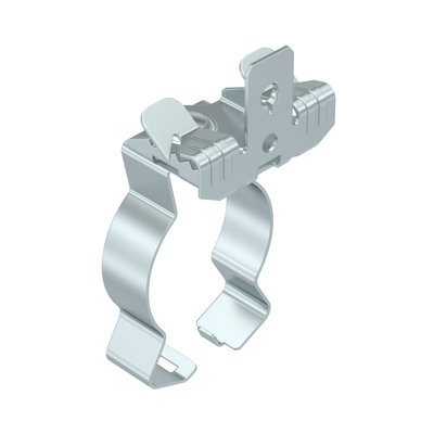 Clip de suspensão com admissão de tubo 36-40mm 3-7mm Aço Lamela de zinco zinco