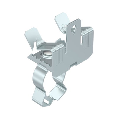 Beam clamp with bottom pipe clamp 20-25mm 14-20mm Aço Lamela de zinco zinco