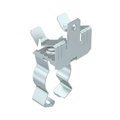Beam clamp with bottom pipe clamp 30-32mm 14-20mm Aço Lamela de zinco zinco