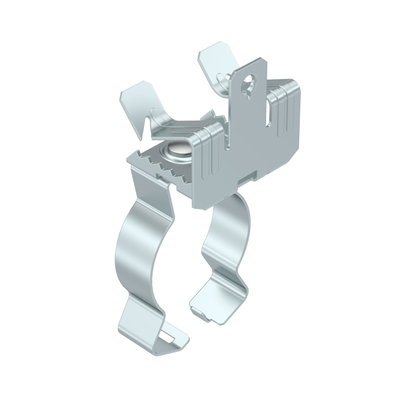 Beam clamp with bottom pipe clamp 36-40mm 14-20mm Aço Lamela de zinco zinco