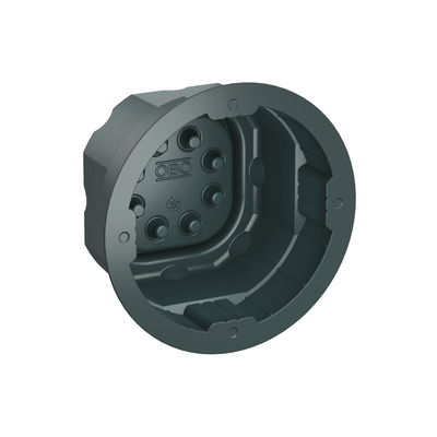 Passa-cabos para caixa de aparelhagem Ø71x40 Elastómero termoplástico cinzento