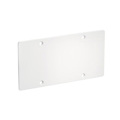 Tampa UP/HW versão dupla 145x75x2 Policarbonato/acrilonitrila-butadieno-estireno branco