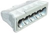 Ligador rápido terminal sem parafusos 5x2,5mm² Poliamida cinzento claro RAL 7035
