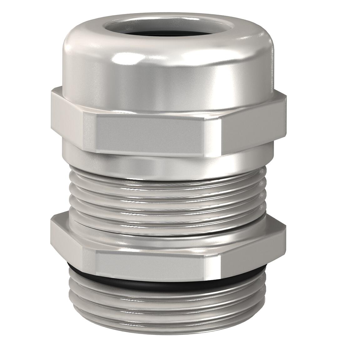 Cable gland EMV for cable with shielding M63 Latão niquelado