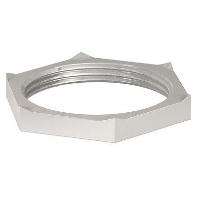 Porca dentada M25x1,5 Latão niquelado