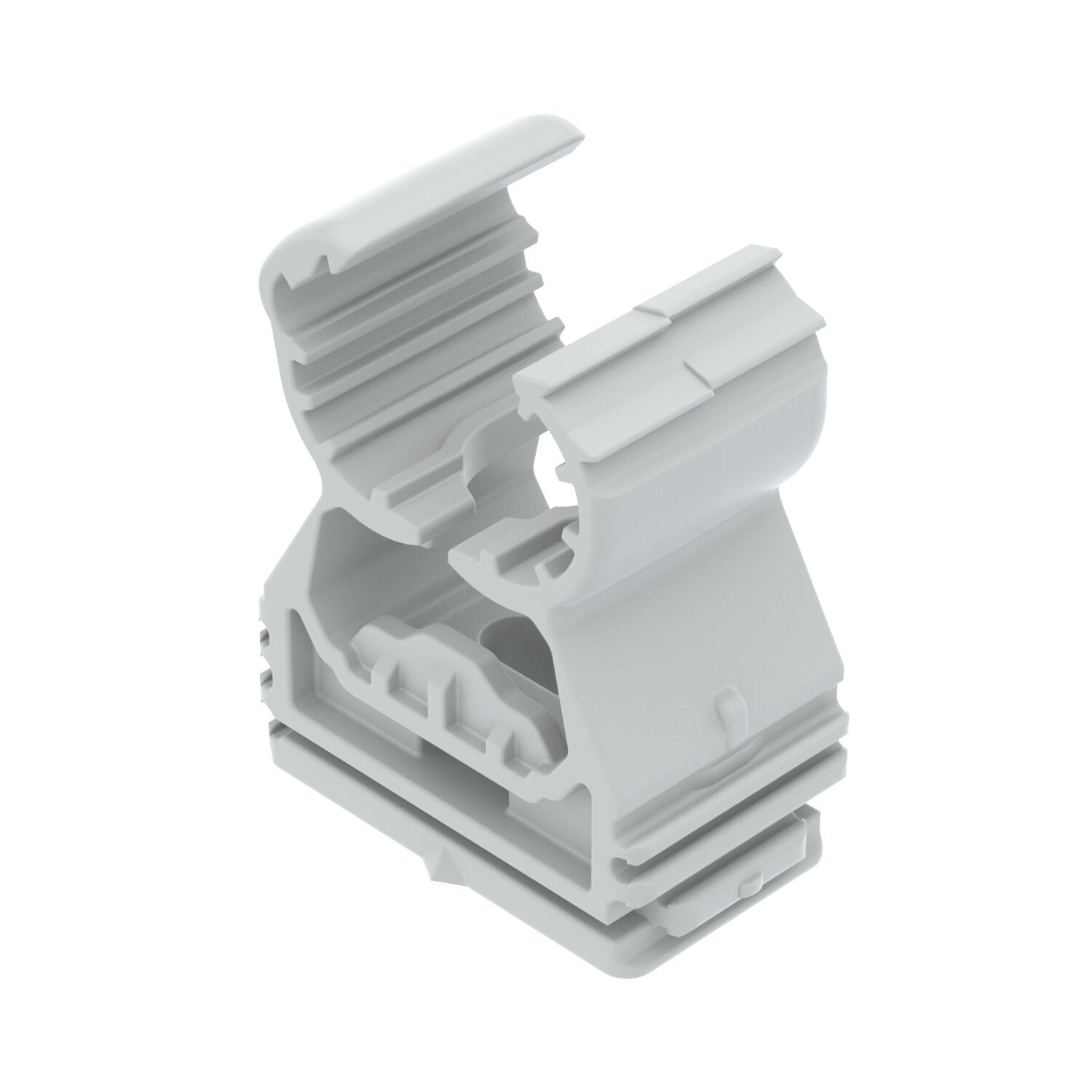 ProQuick clip 9,5-12mm Poliamida cinzento claro RAL 7035
