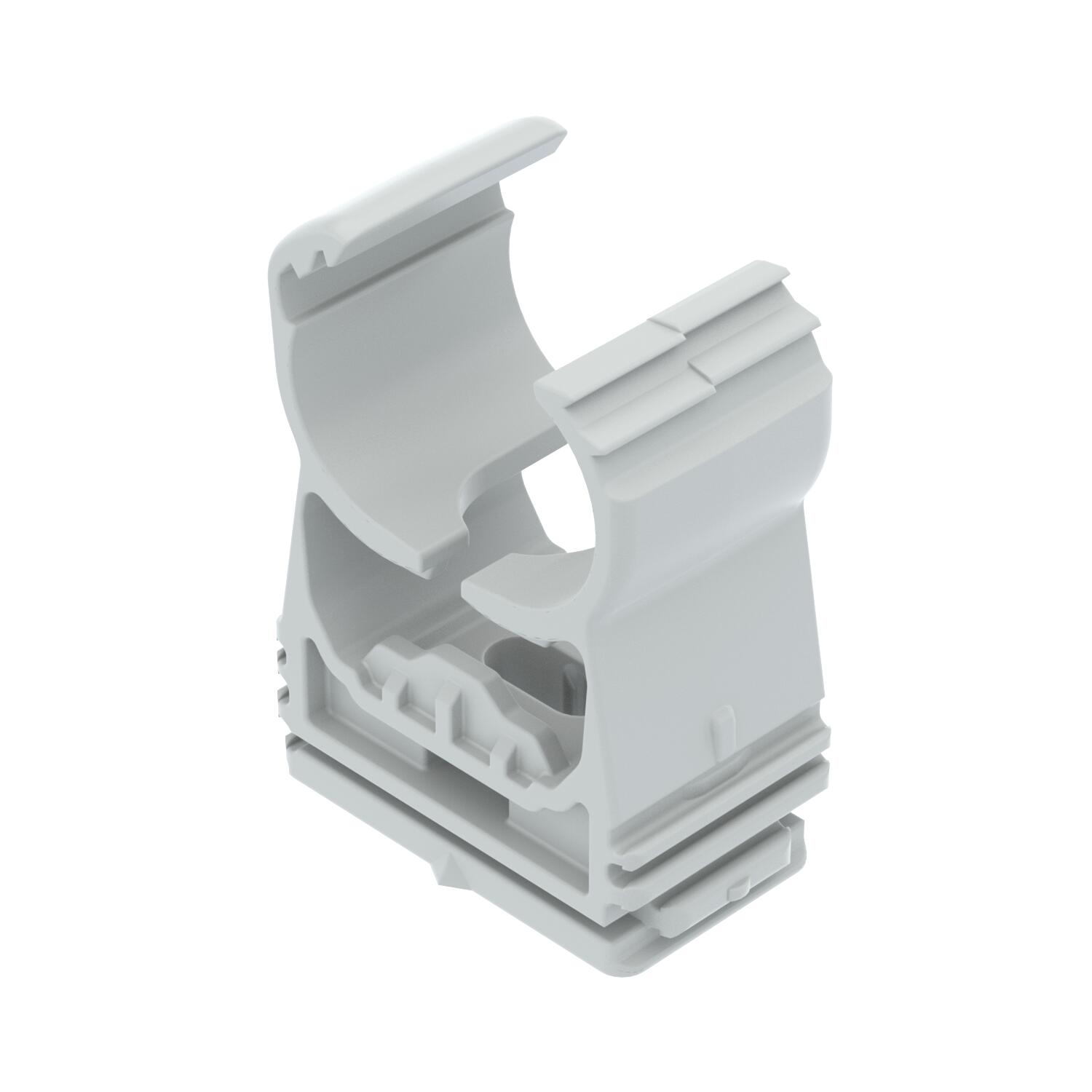 ProQuick clip 14-16,5mm Poliamida cinzento claro RAL 7035