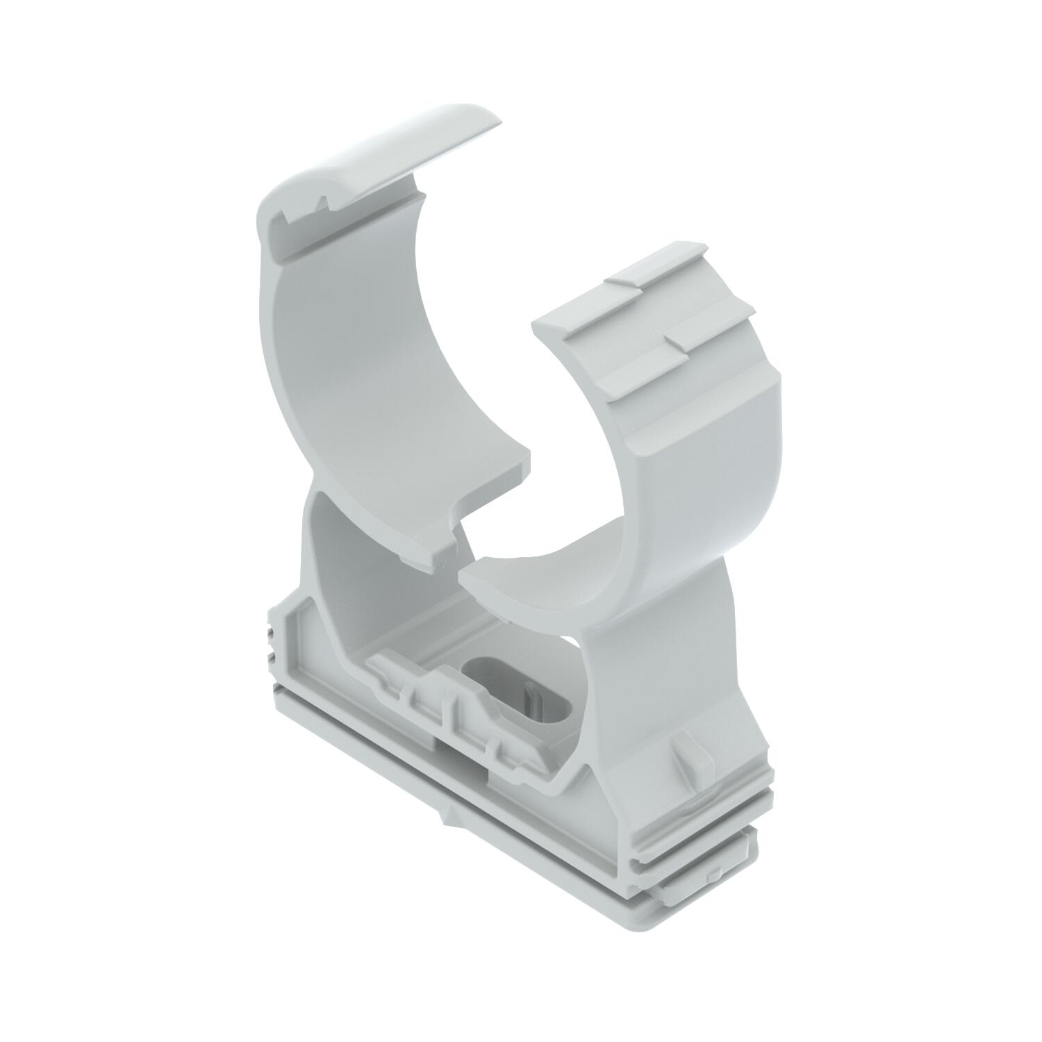 ProQuick clip 27,5-32mm Poliamida cinzento claro RAL 7035