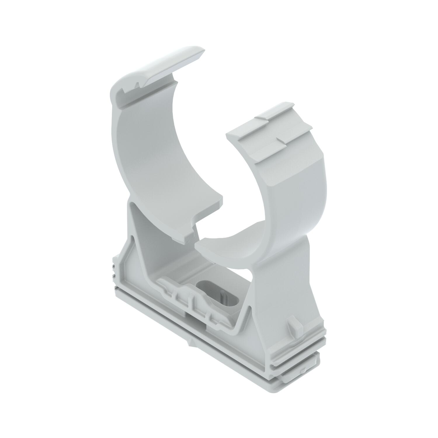 ProQuick clip 31,2-35,8mm Poliamida cinzento claro RAL 7035