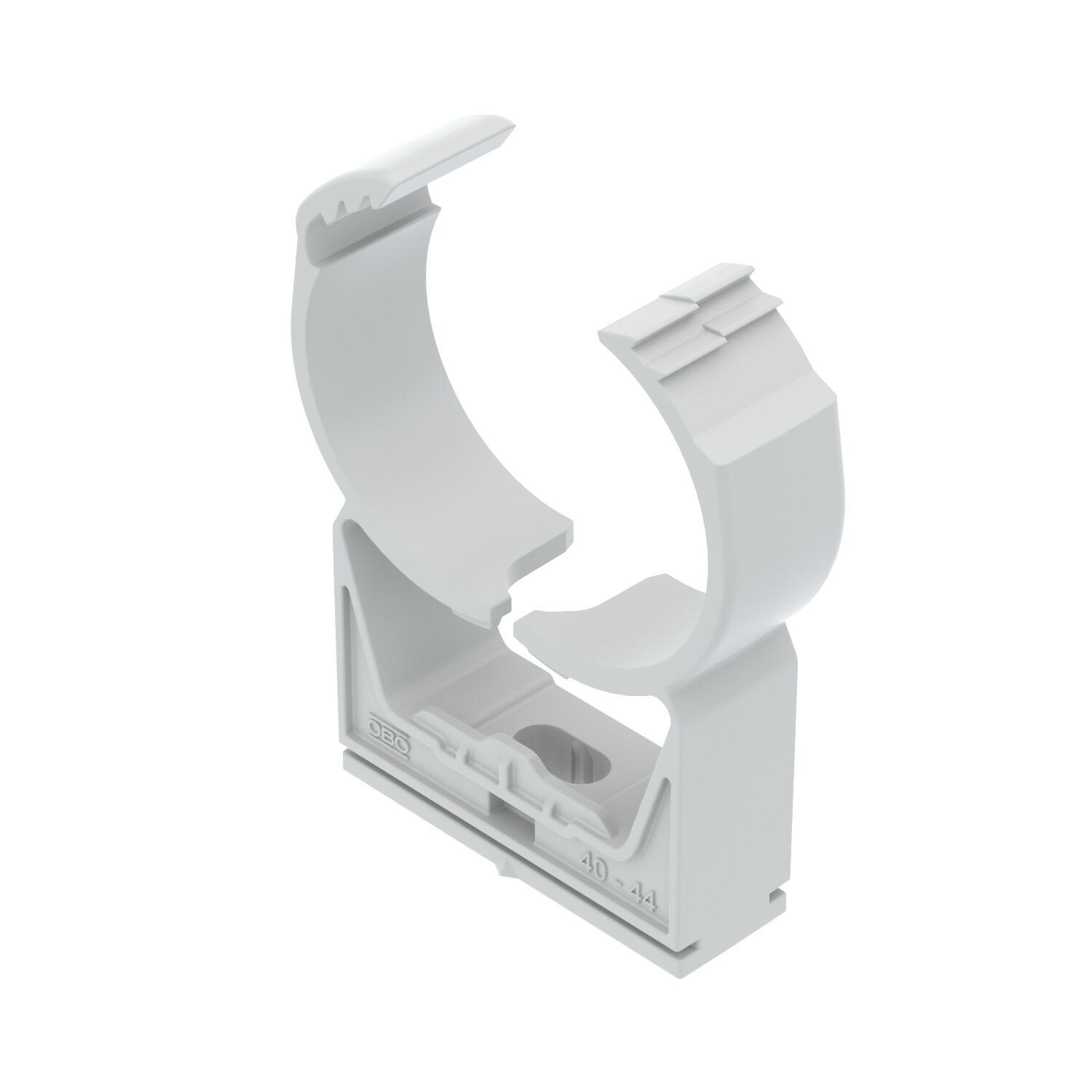 ProQuick clip 39,3-44,5mm Poliamida cinzento claro RAL 7035