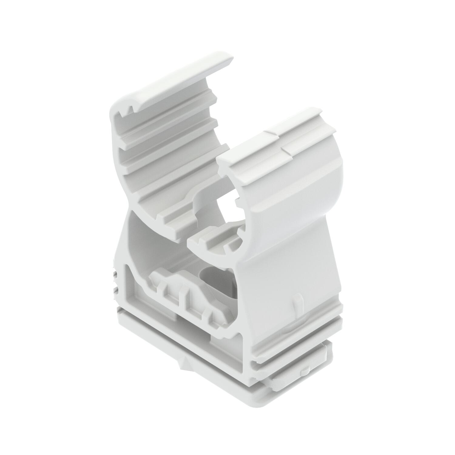 ProQuick clip 11,5-15mm Poliamida branco de sinalização RAL 9003