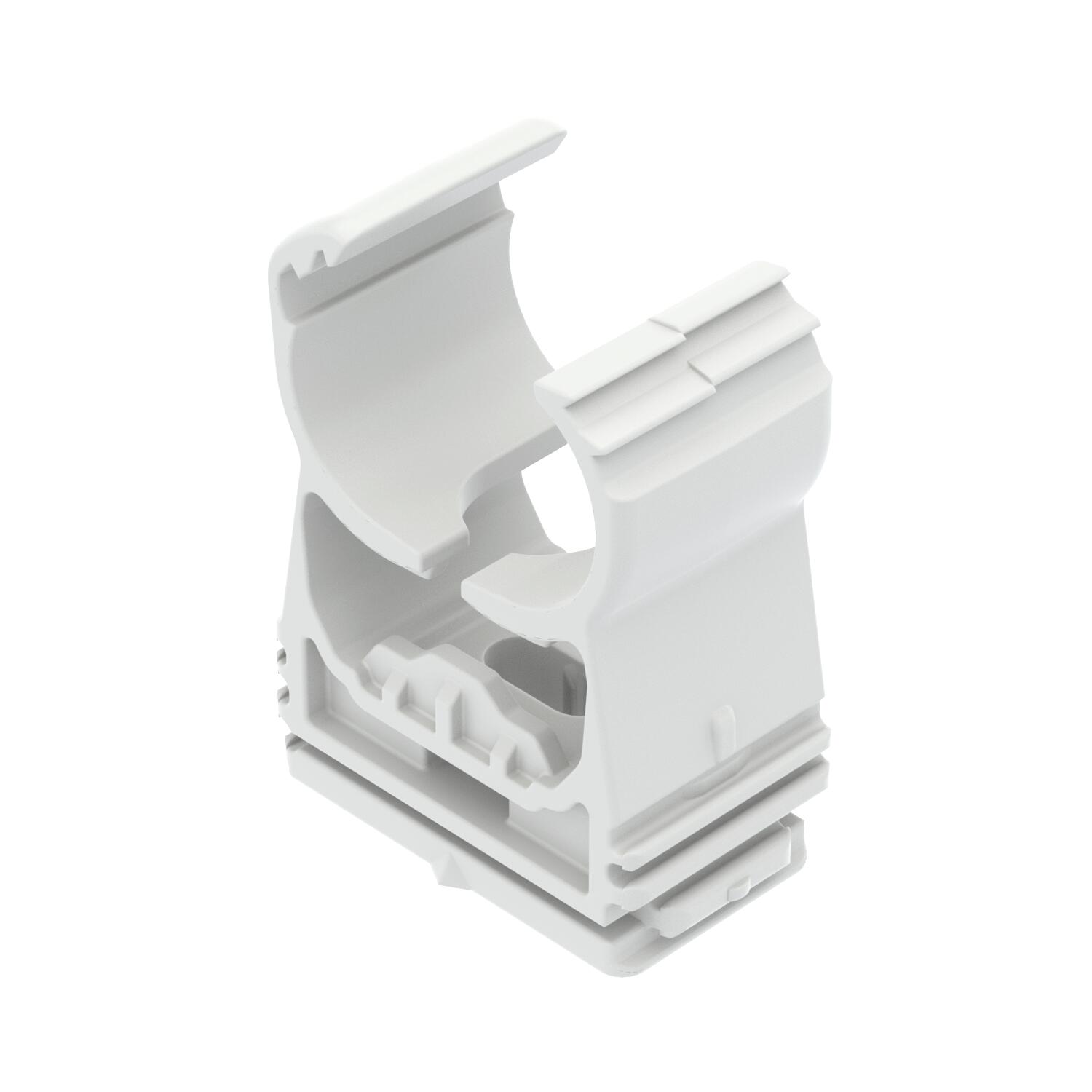 ProQuick clip 14-16,5mm Poliamida branco de sinalização RAL 9003