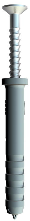 Tapite 8x55mm Poliamida cinzento claro