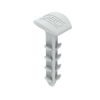 Push-fit plug for pressing in 34,2x14,2x12,2 Poliamida