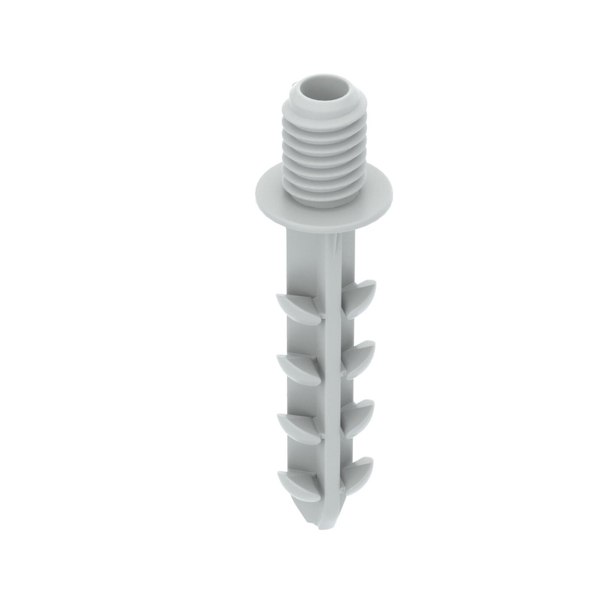 Push-fit plug with M6 thread 39,0x10,0x10,0 Poliamida