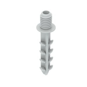 Push-fit plug with M6 thread 39,0x10,0x10,0 Poliamida