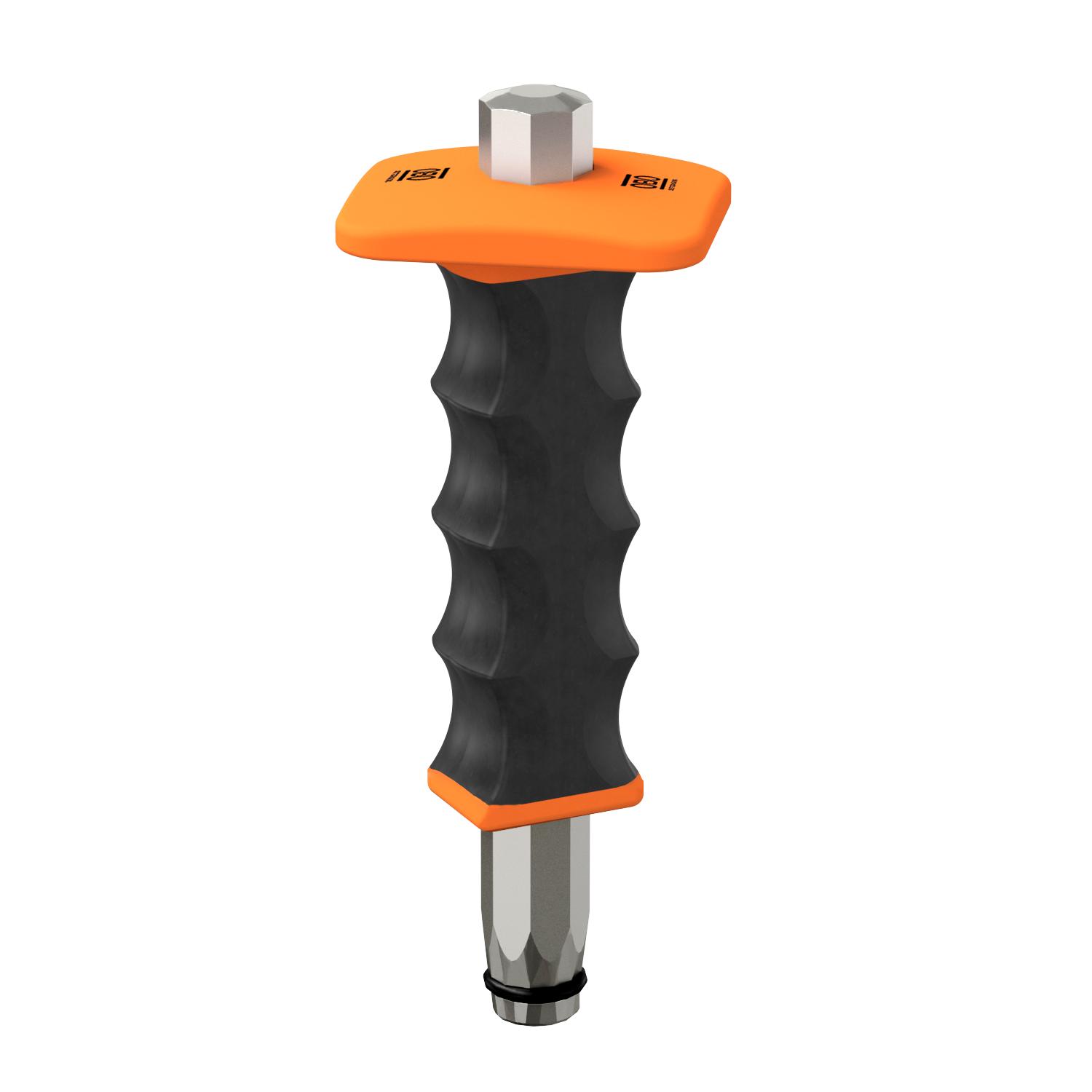 Êmbolo com punho de proteção para pernos OBO 903/RB Ø4mm Aço