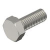 Parafuso sextavado M6x16mm Aço inoxidável, livre de ferrugem brilhante, pós-tratamento