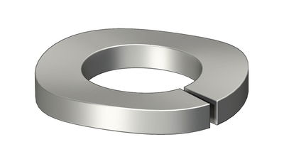 Anilha de mola M8 Aço inoxidável, livre de ferrugem brilhante, pós-tratamento