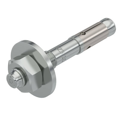 Wedge anchor BZ3 with large washer M10x70 Aço eletrogalvanizado zinco