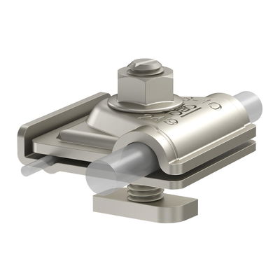 Universal earthing clamp PV 8-10mm Aço inoxidável, livre de ferrugem 1.4301 A2 1.4301