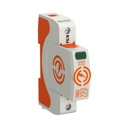 Descarregador sobretensões V20 1 polo sem corrente de fuga 280V