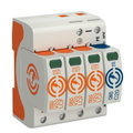 Descarregador sobretensões V20 4 polos sem corrente fuga +NPE 280V