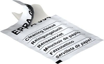 Pano de limpeza para cabo isCon 140x200mm Papel em polipropileno e celulose